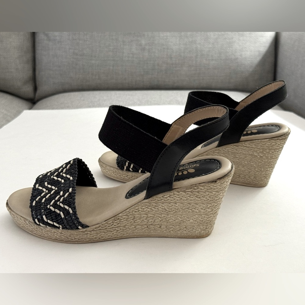 SPRING STEP MADE IN ITALY WEDGE SANDALS EU 37